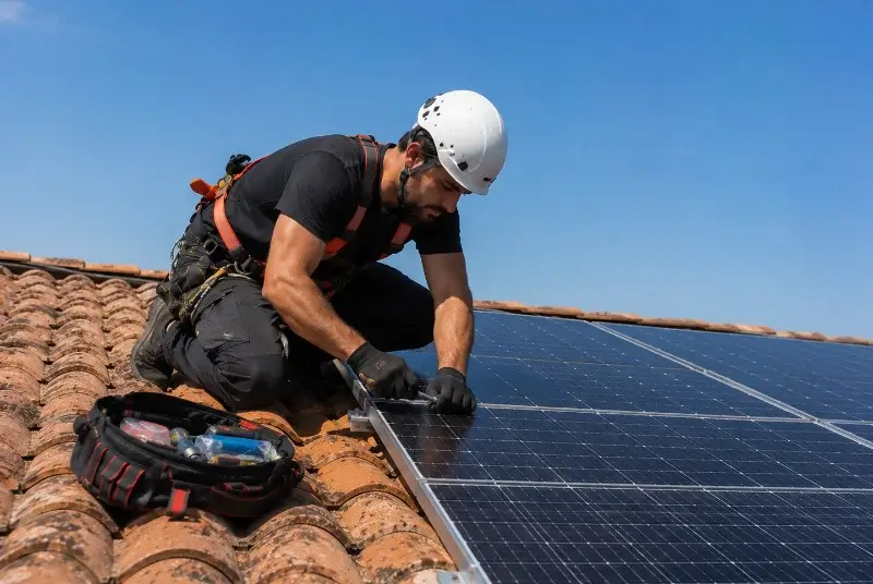 Maintenance et monitoring de panneaux solaires à Alès