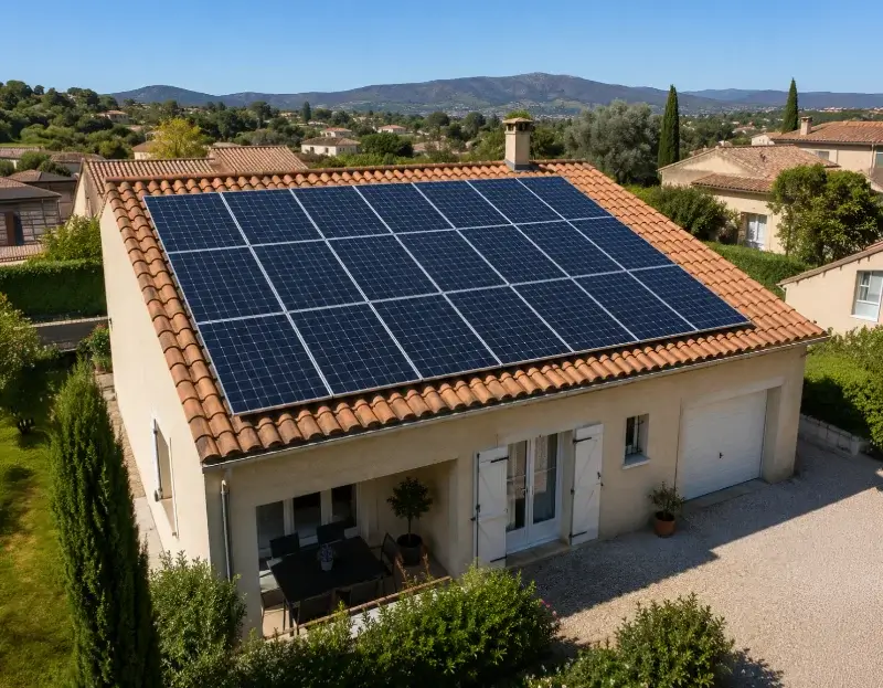 Prime à l'autoconsommation panneaux solaires Alès — aide financière de l'État